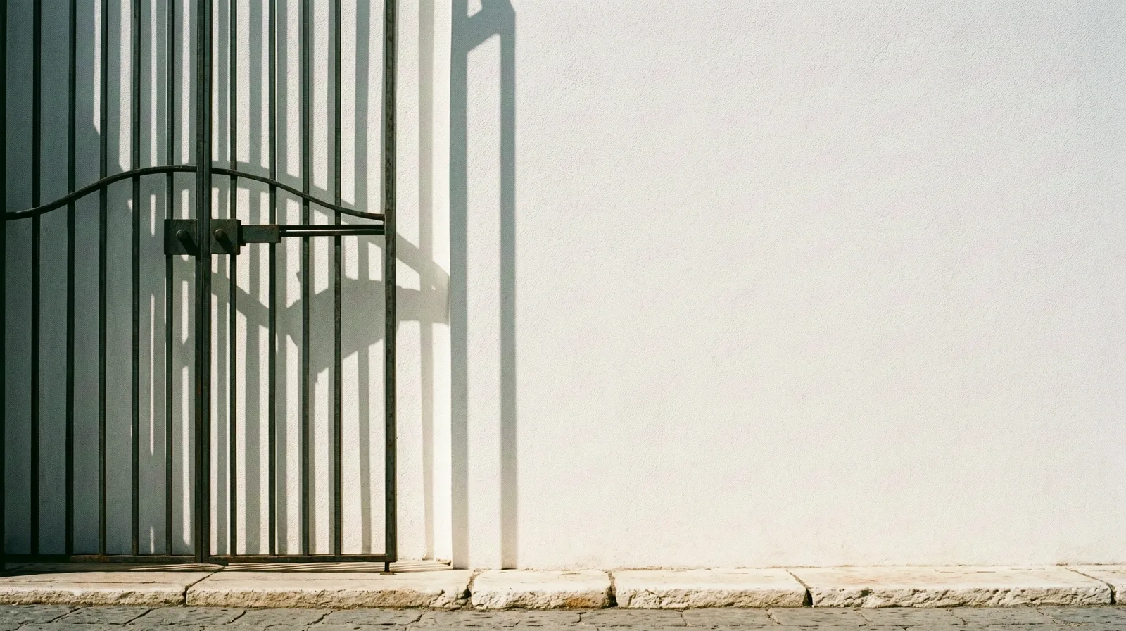 Mediterranean architectural shadows